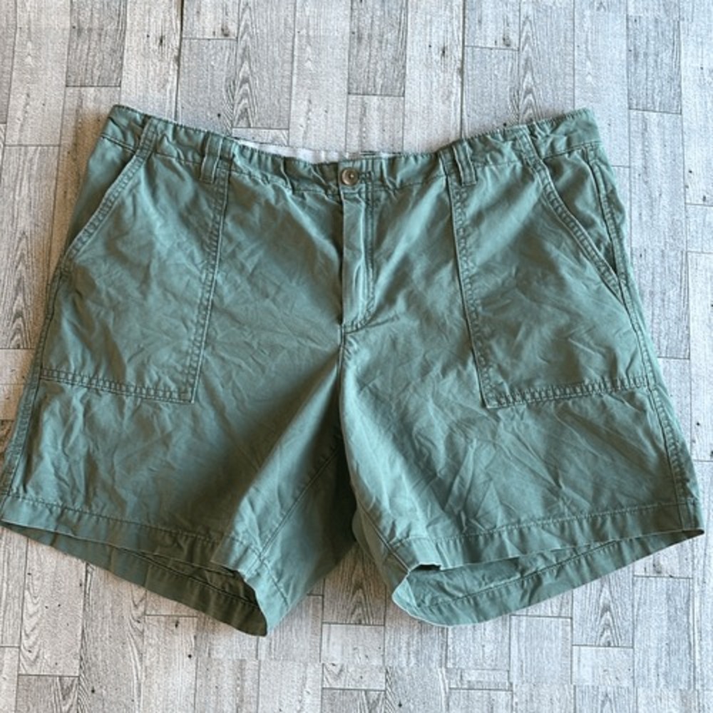 Gap Vintage Green Utility Shorts Cargo‎ hiking fishing women's 16 walking